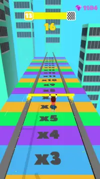 Roof Run Rails 3d-Fat Pusher Giant Roof Slide Run Screen Shot 1