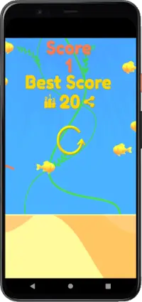 フローティングワーム：障害物の回避 Screen Shot 2