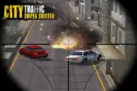 3D Lalu Lintas Kota Sniper Sh Screen Shot 4