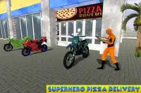 Amazing Spider Hero Pizza Delivery Screen Shot 8