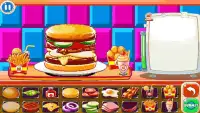 Burger Chef : New Burger Shop Fast Food Chef Free Screen Shot 4