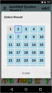Jumbled Quotes - Casual Play Word Game Screen Shot 2