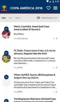 Copa América 2016 - Copa USA Screen Shot 1