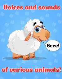 Animals and Animal Sounds: Game for Toddlers, Kids Screen Shot 1