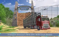 Dinosaur Angry Zoo trasporto 2 Screen Shot 0