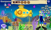 Underwater Escape - Girl Game Screen Shot 6