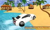 agua tablista coche flotante carrera Screen Shot 2