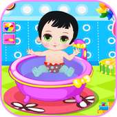 games baby bathing games Girls