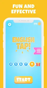 EnglishTap - learning language game Screen Shot 1