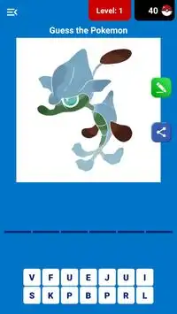 Guess The Pokemon Name Screen Shot 0