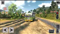 Mud Bus Driving Offroad Game. Screen Shot 1