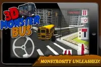 3D Monster Bus Simulator 2015 Screen Shot 10