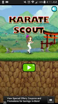Go! Scout Go! - Karate Scout Screen Shot 0