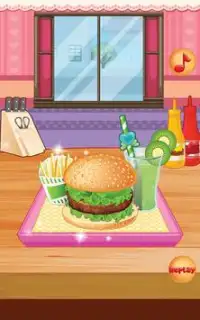 Burger Maker - Kids game Screen Shot 4