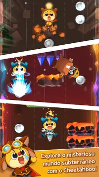 Cheetahboo Super Dash - Arcade e aventura Screen Shot 2