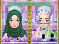 Muslim Hijab Girls Fashion Salon & Makeover Screen Shot 4