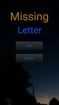 Missing Letter Screen Shot 0