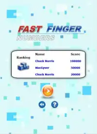 Fast Finger Numbers Screen Shot 0