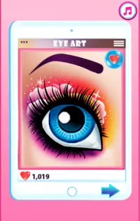 Princess Eye Makeup Artist Game Screen Shot 7
