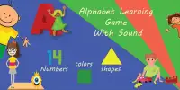 Super Alphabet Learning Game For Kids Screen Shot 0