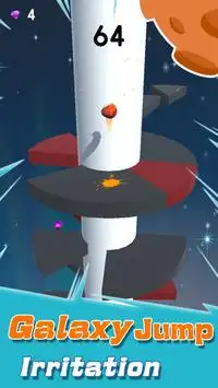 Galaxy Jump - Helix Tower Game Screen Shot 1