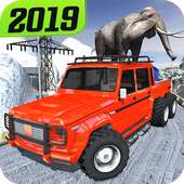 Jungle Animals Cargo Transport 6X6 Truck 2019