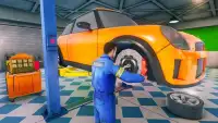 thực ô tô thợ máy trò chơi junkyard mô phỏng 3d Screen Shot 4