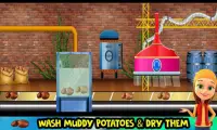 patatas fritas snack factory: simulador de patatas Screen Shot 1