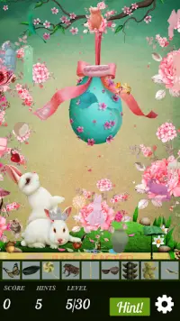 Hidden Object - Hunny Bunny Easter 🐇 Screen Shot 4