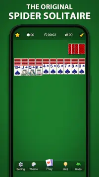 Spider Solitaire Classic Screen Shot 0