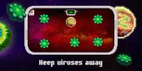 Space Virus: Virus and Bacteria Games in Space Screen Shot 1