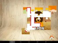 Puzzle de animais com sons Screen Shot 1