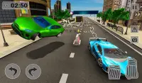 Chained Car Crash: Extreme Car Drag Racing Game Screen Shot 6