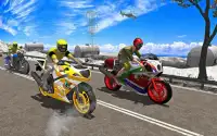 Moto de rua dublê de batalha piloto: moto de ataqu Screen Shot 4