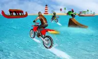 Water Surfer Beach Bike Race Games 🆓 Screen Shot 5