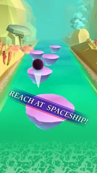 Adventure Hop Ball 3D - Hop To Crush Slices Screen Shot 1