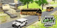 Army Bus Oleng Driving 2021:Military Bus Simulator Screen Shot 3