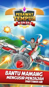 Pesawat Tempur Mamang - Game Offline Terbaik 2020 Screen Shot 1