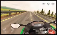 Traffic Moto: Race Highway Rider Simulator Game 3D Screen Shot 2