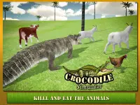 Dzika bestia atak krokodyla 3D Screen Shot 10