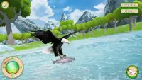 Golden Eagle Survival Simulator: Fish Hunting 3D Screen Shot 1