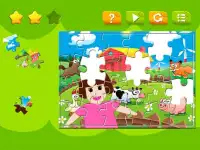 Jigsaw Puzzles Dora Farm Screen Shot 0