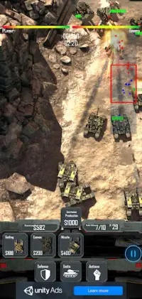 Mech Front Assault: Tank RTS Screen Shot 2