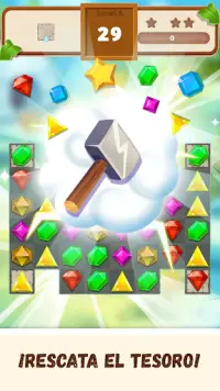 Juegos diamantes y gemas Match Screen Shot 1