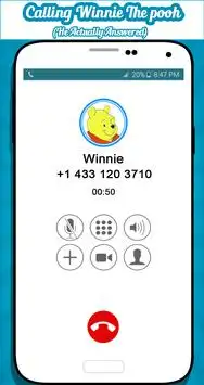 Calling Winnie The Pooh (He Actually Answered) Screen Shot 1