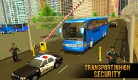 Prisoner Bus Driving Games 2019: Police Bus Drive Screen Shot 8