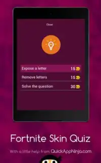 Fortnite Skin Quiz Screen Shot 10