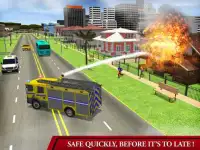 Fire Truck Simulator: Emergency Rescue Code 3D Screen Shot 7