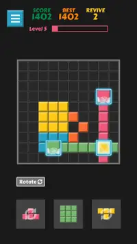 Blok Puzzle Hexa: Kubus Screen Shot 4
