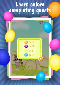 Candy Raccoon: Pop Balloons Screen Shot 10